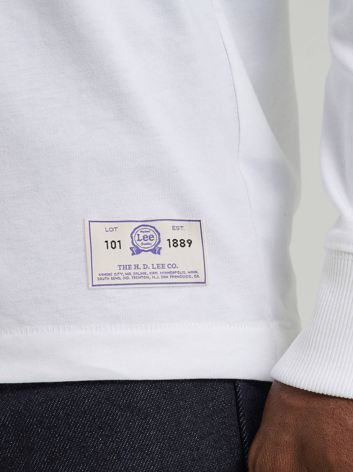 Men's Lee 101™ Relaxed Long Sleeve Tee - view 4