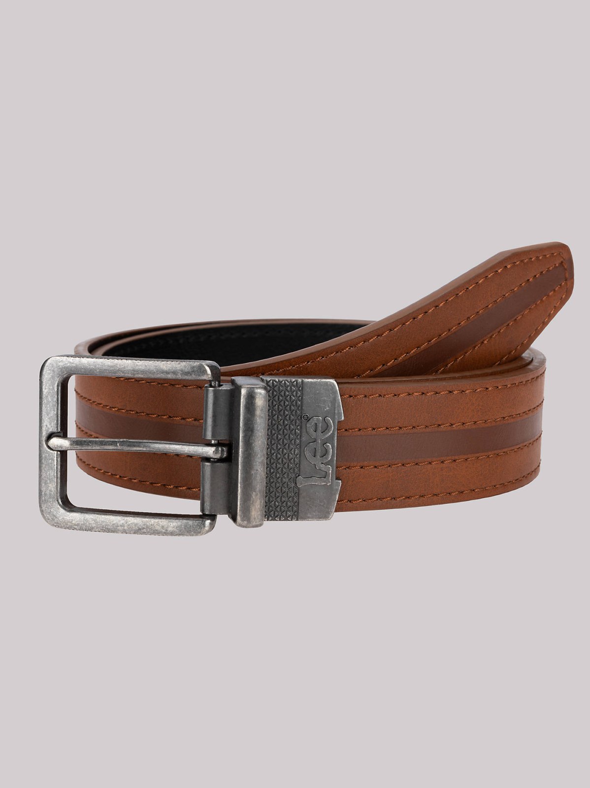 Men's Embossed Center Reversible Belt