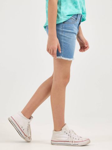 Girl's Midi Cut Off Short