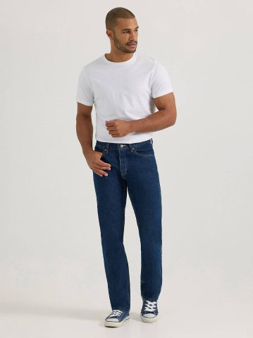Men's 100% Cotton Regular Fit Straight Leg Heavyweight Jean Men's 100% Cotton Regular Fit Straight Leg Heavyweight Jean