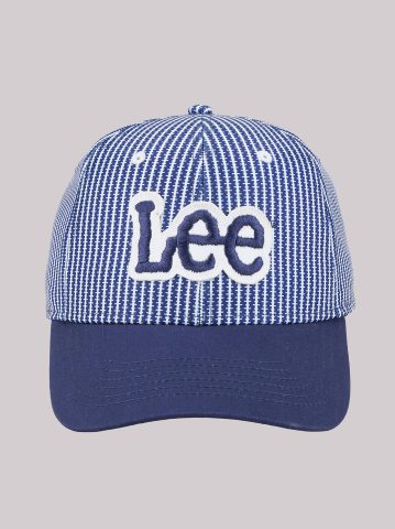 Women's Railroad Stripe Logo Hat Women's Railroad Stripe Logo Hat
