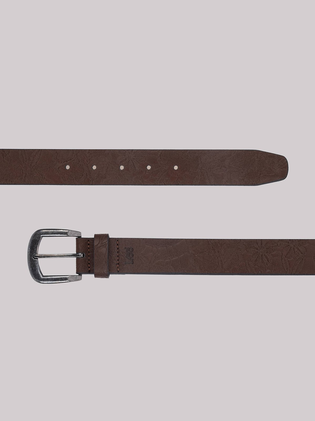 Women's Floral Embossed Belt - view 3