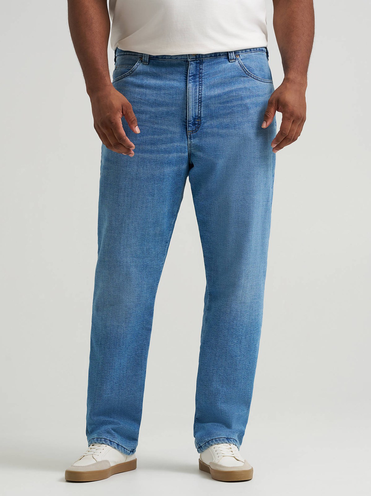 Men's Legendary Relaxed Straight Fleece Lined Jean (Big & Tall) - view 2