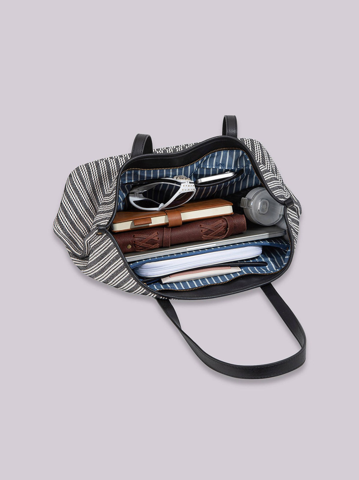 Women's Stripe Logo Tote - view 3