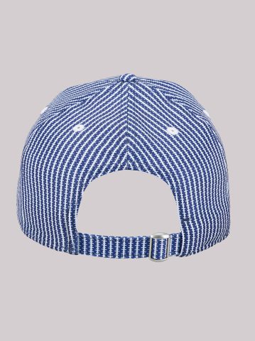 Women's Railroad Stripe Logo Hat