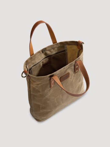 Women's Waxed Canvas Tote