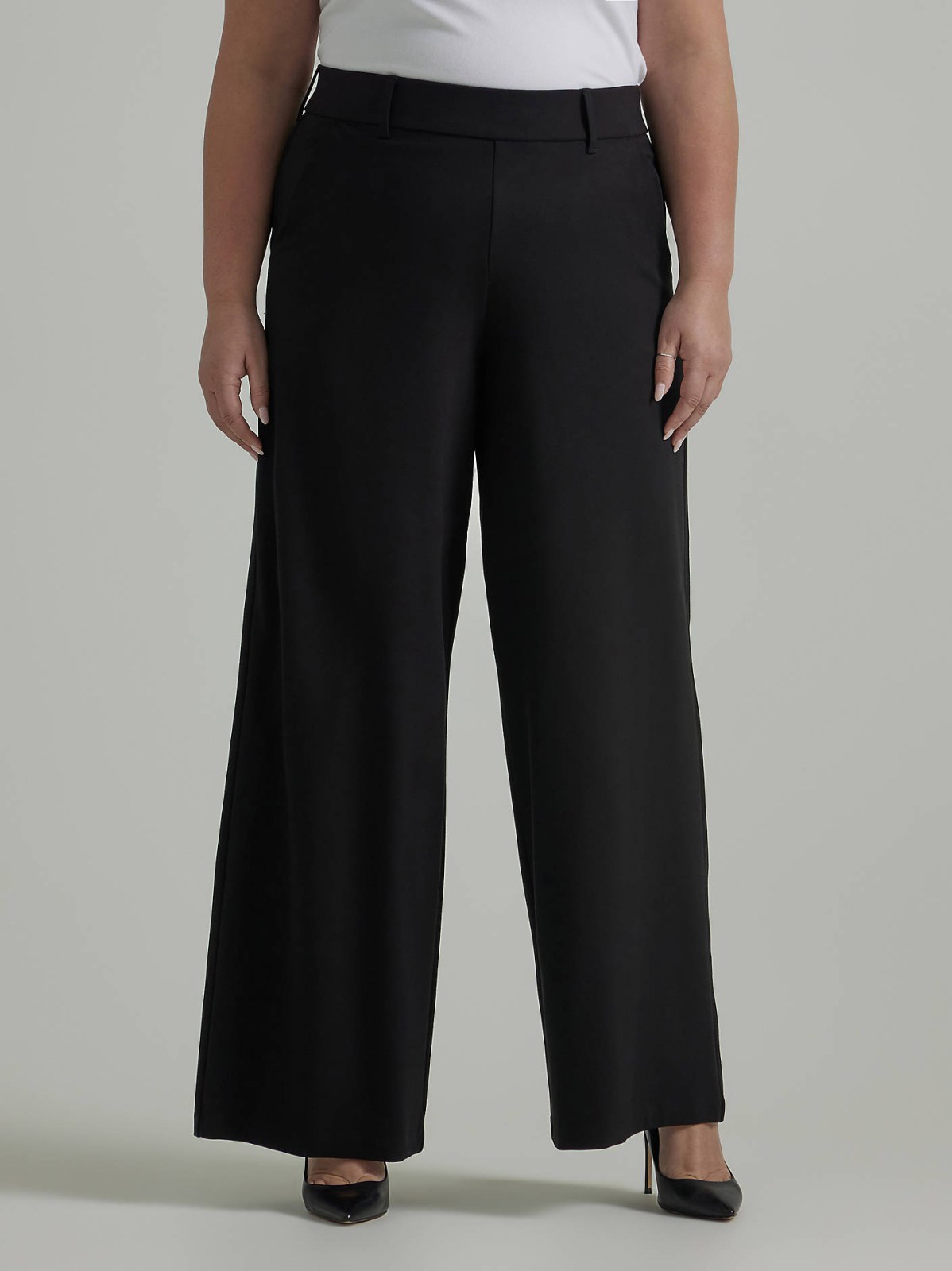 Women's Ultra Lux Comfort Any Wear Wide Leg Pant (Plus) - view 2