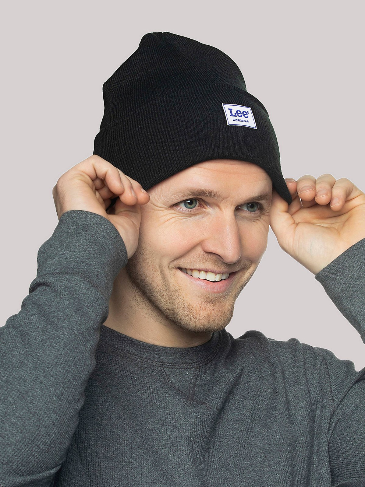 Workwear Logo Patch Beanie Set - view 2