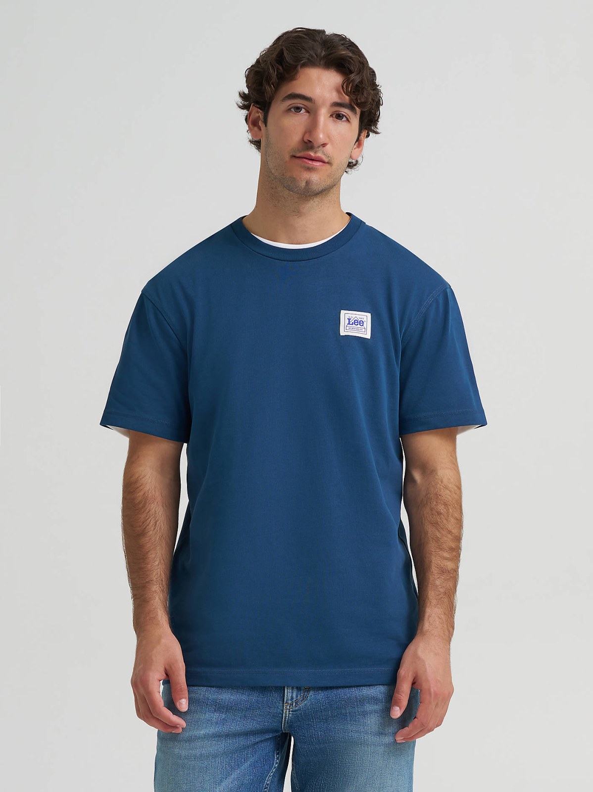 Men's Relaxed Fit Patch Logo Tee - view 2