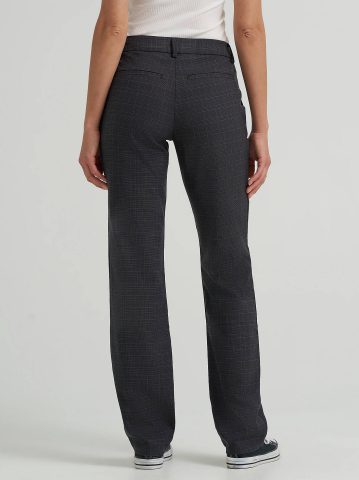 Women's Wrinkle Free Relaxed Fit Straight Leg Pant
