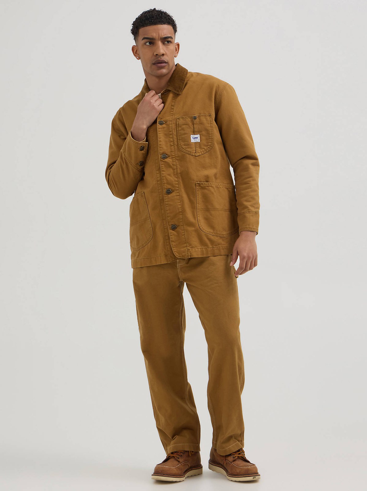 Men's Blanket Lined Workwear Chore Jacket - view 2
