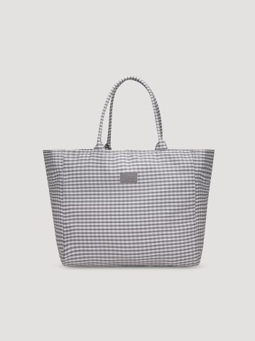 Women's Gingham Tote Bag Women's Gingham Tote Bag