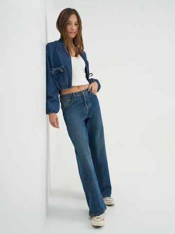 Women's Low Slung Baggy Jean — alternate view