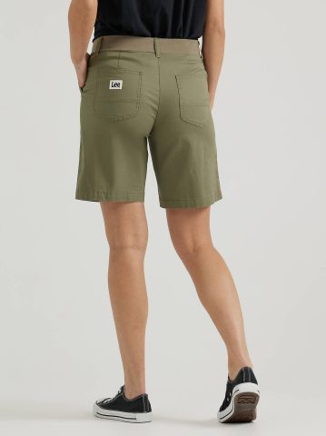 Women's Ultra Lux Comfort with Flex-To-Go Relaxed Fit Utility Bermuda