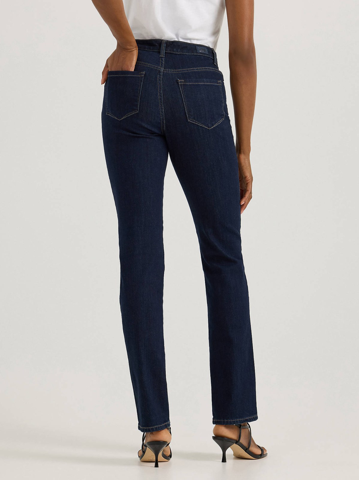 Women's Instantly Slims Relaxed Fit Straight Leg Jean - view 3