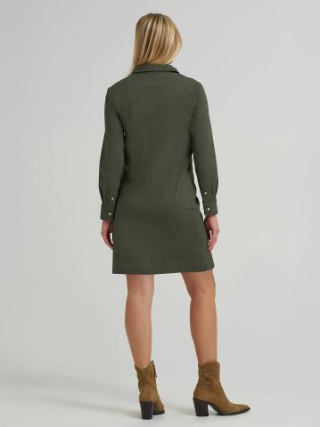 Women's Western Button Down Dress