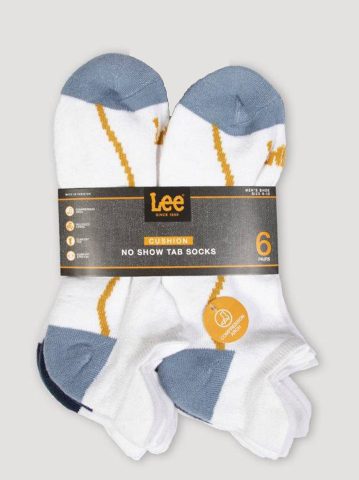 Men's 6-Pack No Show Tab Sock — alternate view
