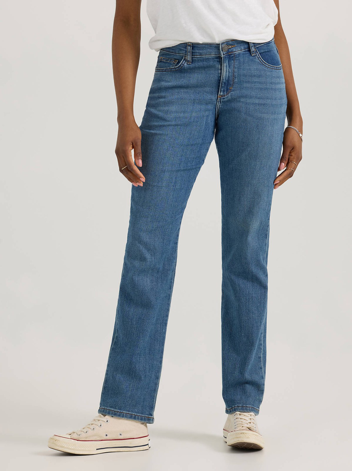 Women’s Stretch Relaxed Fit Straight Leg Jean - view 2