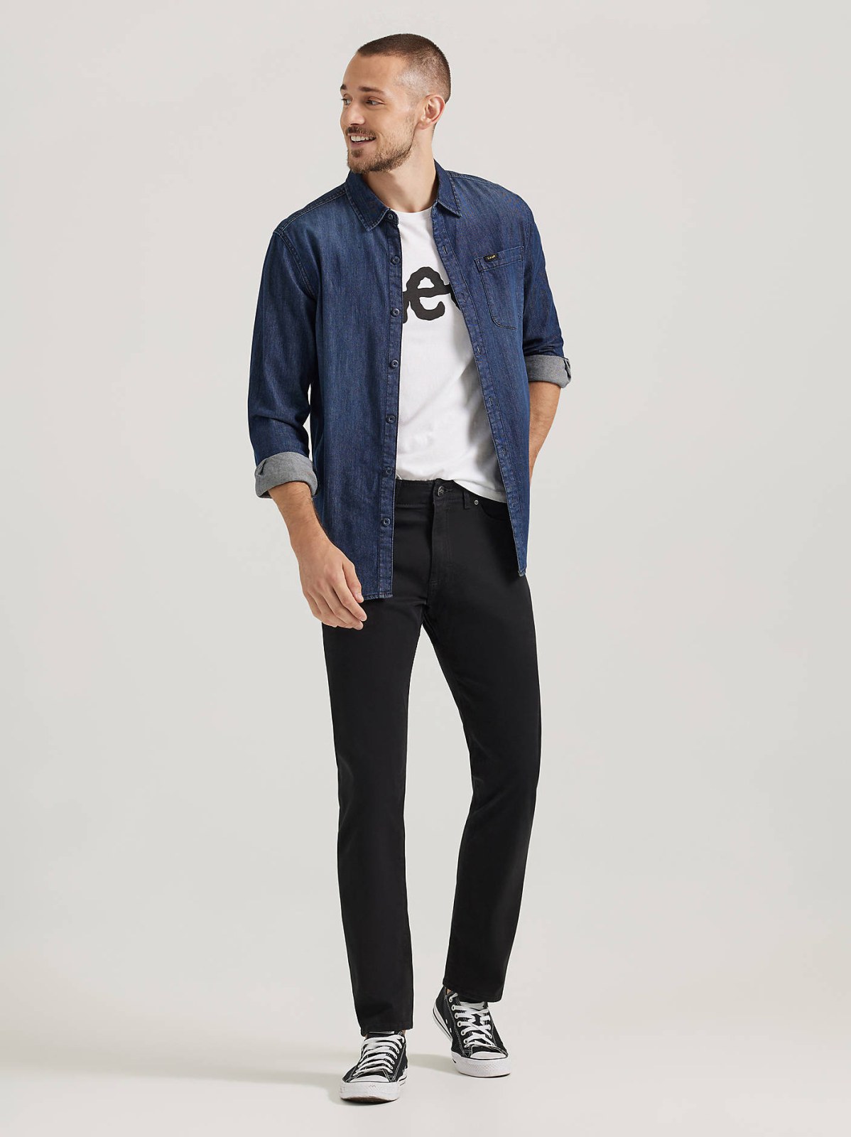 Men's Extreme Motion Slim Straight Leg Jean - view 2