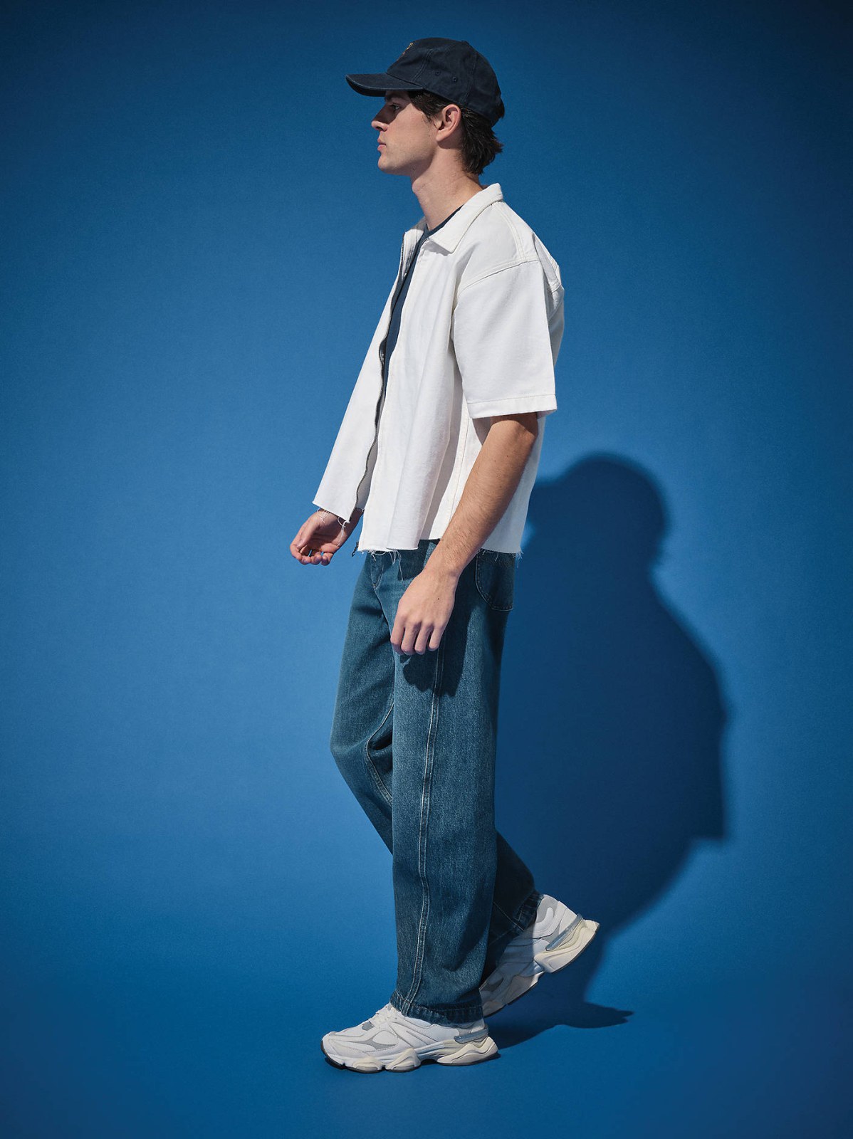 Men's 100% Cotton Loose Barrel Jean - view 2