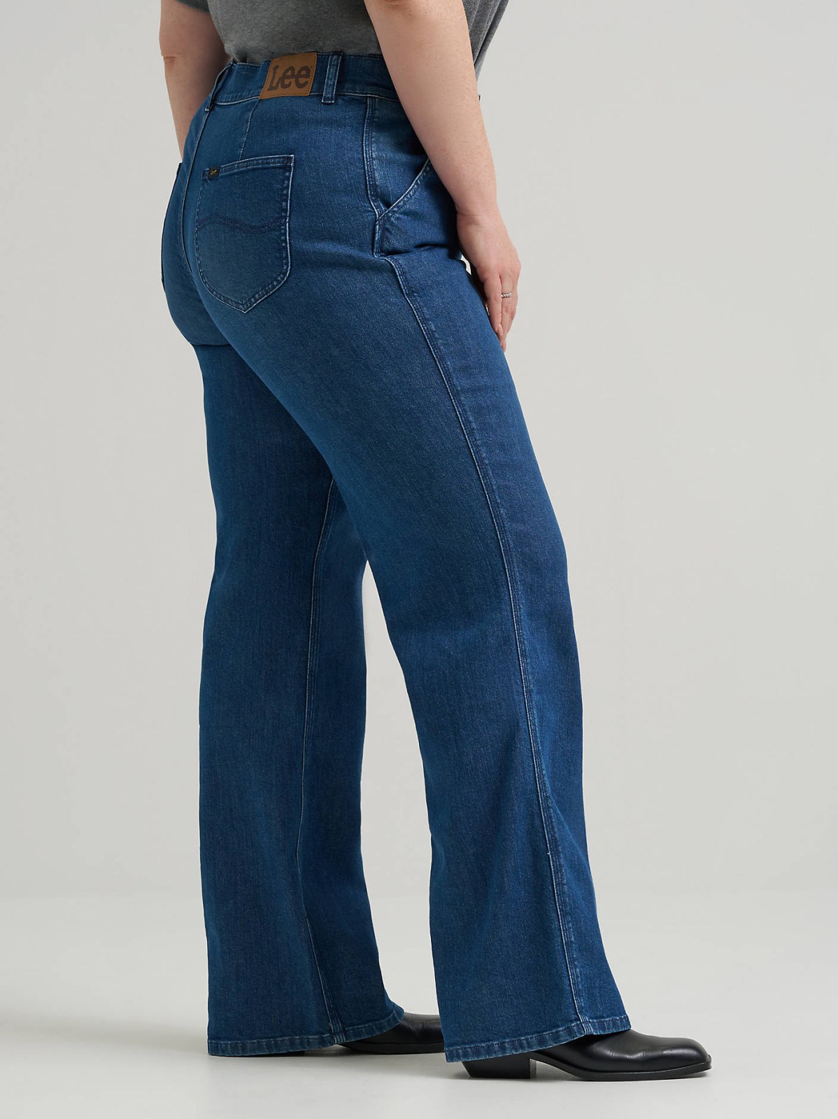Women's Legendary High Rise A-Line Jean (Plus) - view 4
