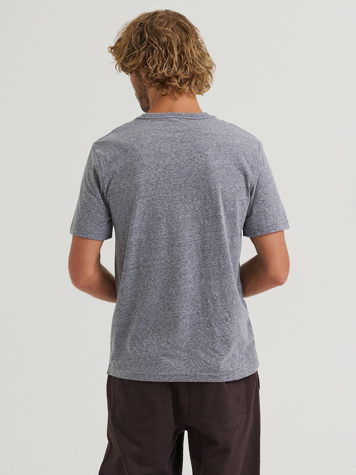 Men's Snow Heather Jersey Crew Tee - view 2