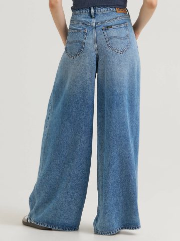 Women's Premium LQD Slouchy Pleated Trouser Jean
