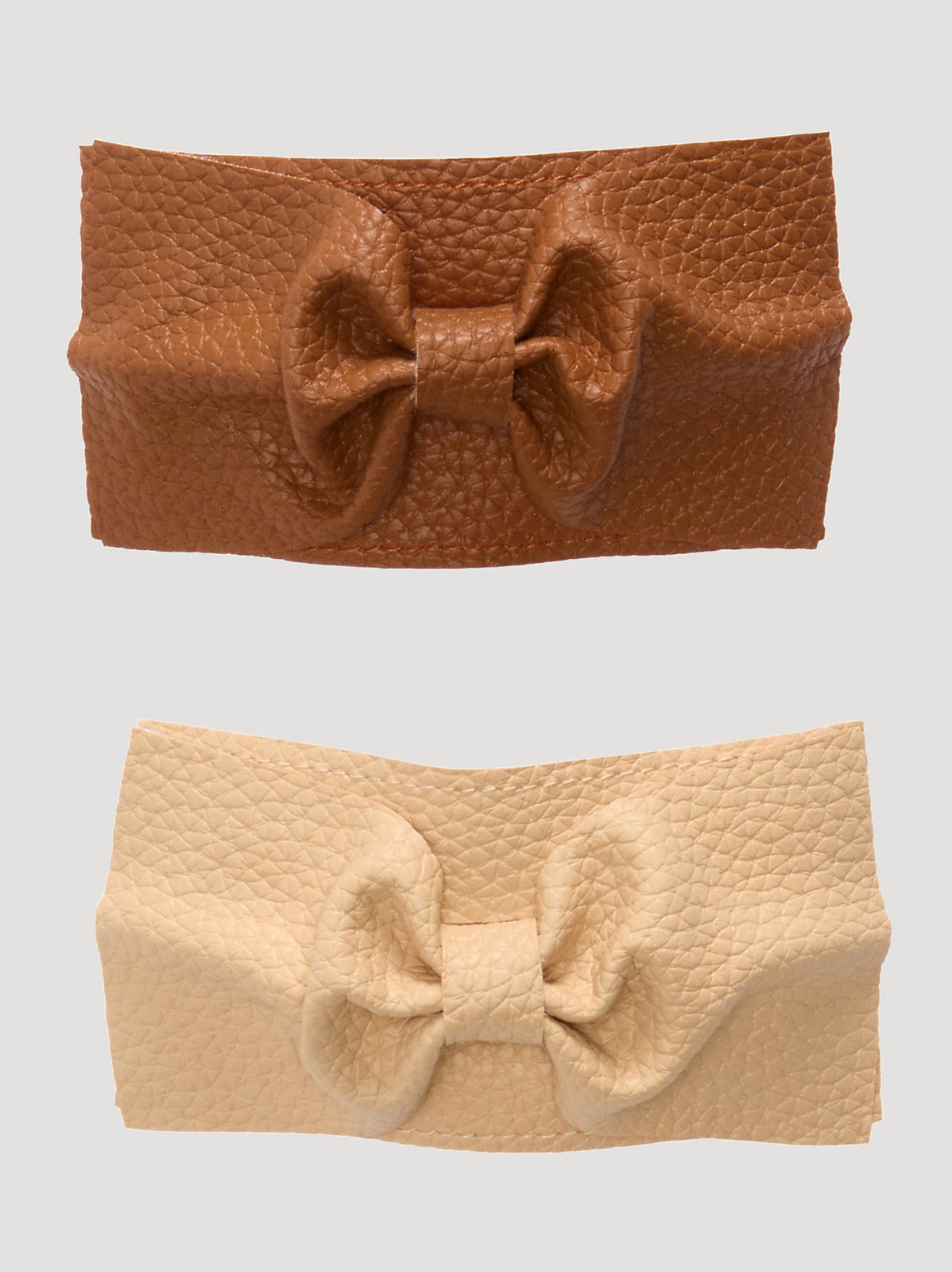 Women's Goody x Lee Faux Leather Ponytail Cuffs, 2ct - view 2