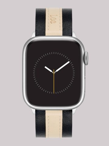 Two Tone Vegan Leather Universal Watchband Two Tone Vegan Leather Universal Watchband