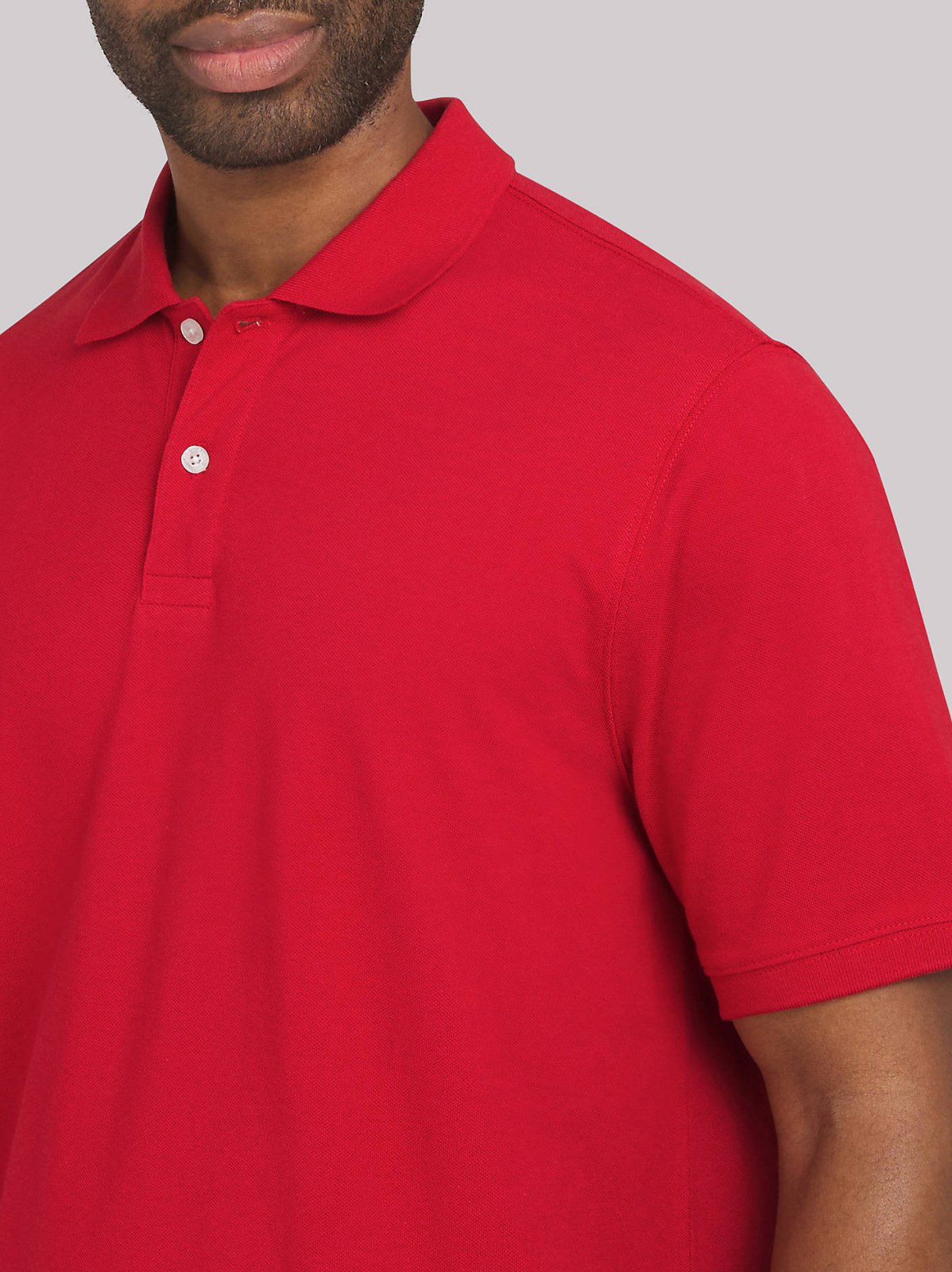 Men's Solid Performance Polo Shirt - view 3