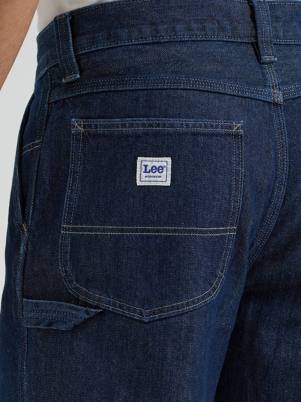 Men's 100% Cotton High Rise Loose Straight Carpenter Jean - view 5