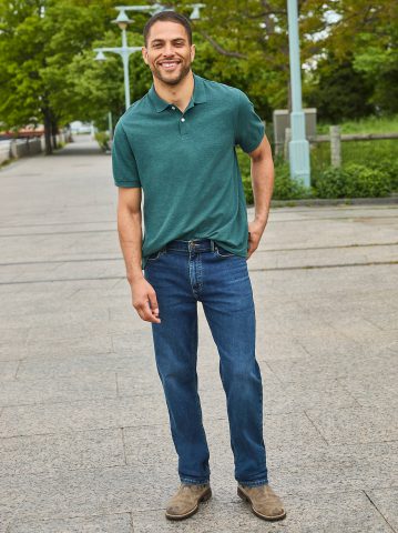 Men's Lee Relaxed Straight Jean with Comfort Stretch