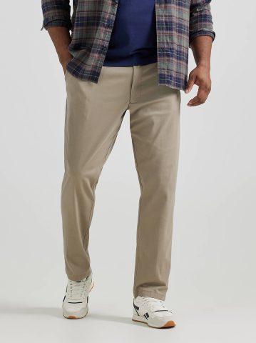 Men's Extreme Motion Relaxed Fit Khaki Pant (Big & Tall)
