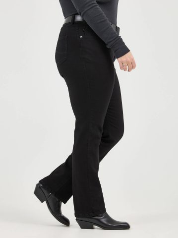 Women’s Stretch Relaxed Fit Straight Leg Jean (Plus)
