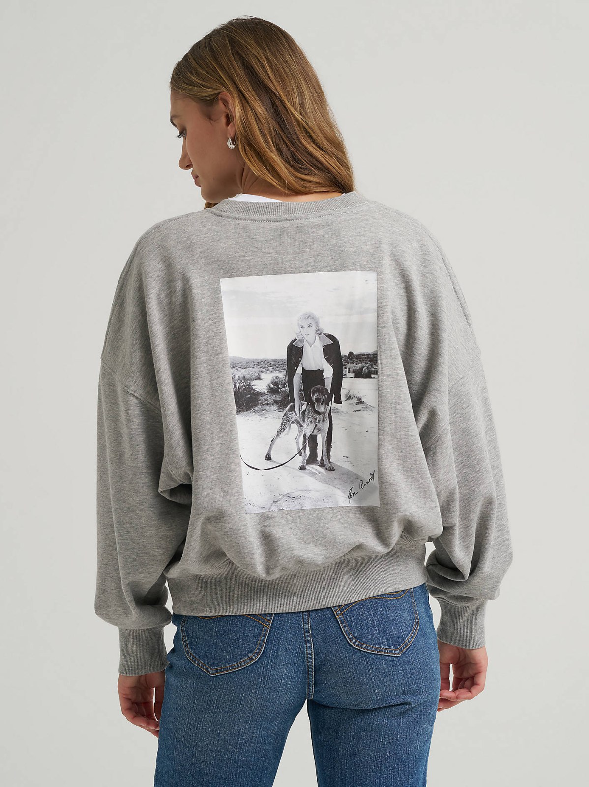 Women's Lee® x Marilyn Monroe Crew Sweatshirt - view 4