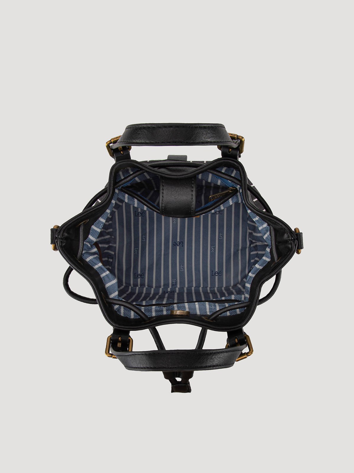Women's Striped Bucket Backpack - view 4
