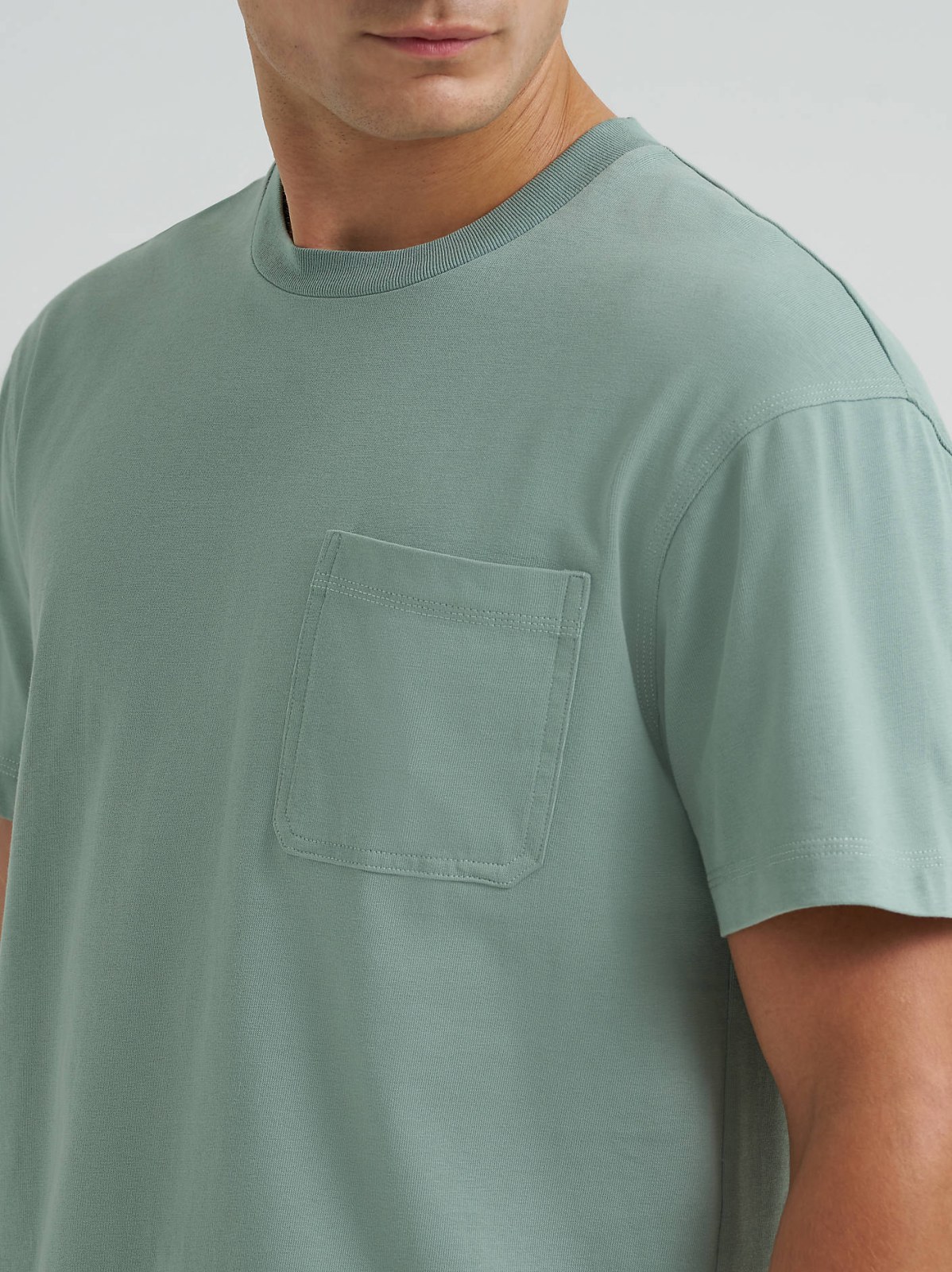 Men's Relaxed Fit Heavyweight Pocket Tee - view 4