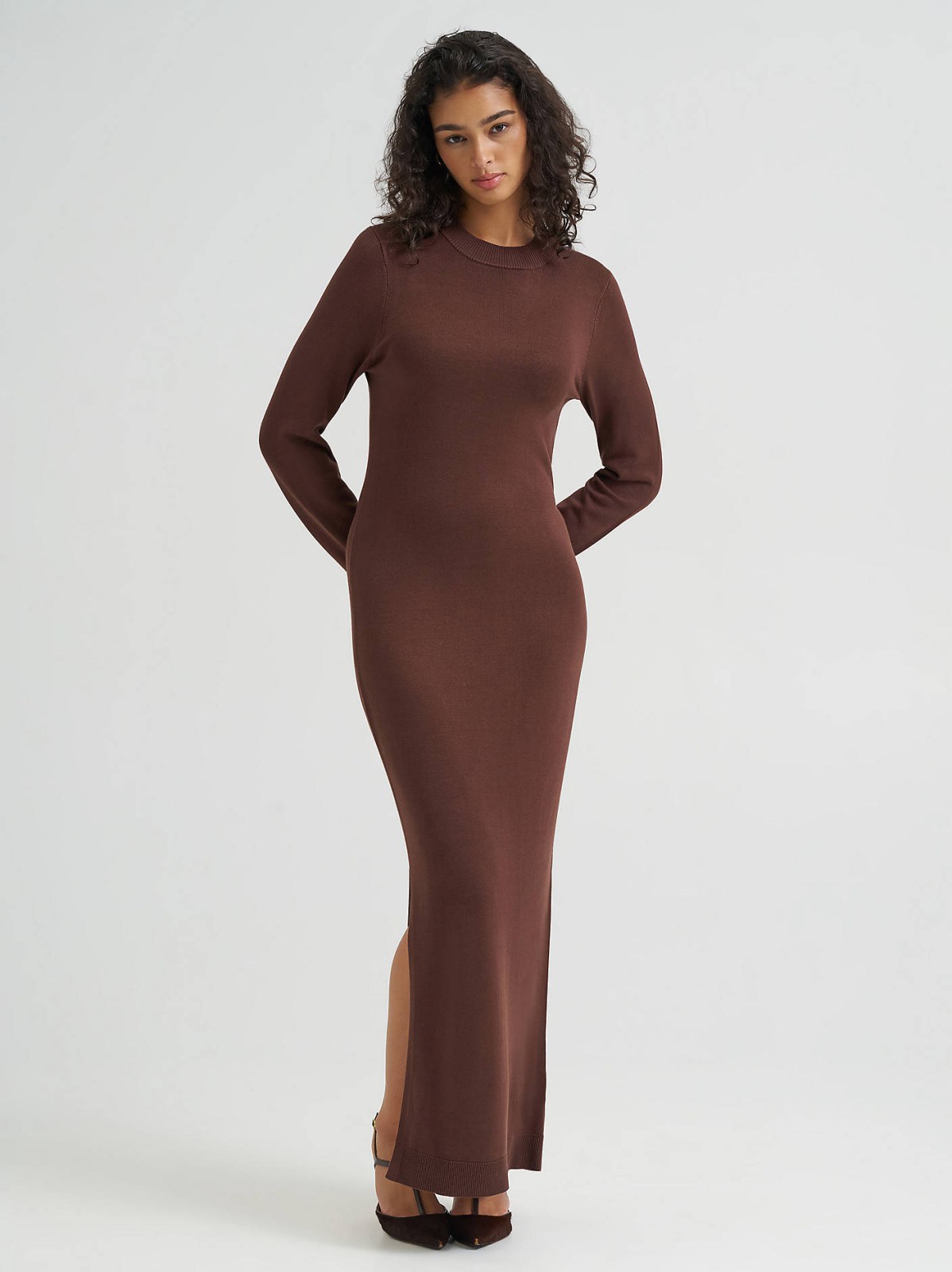Women's Sweater Maxi Dress