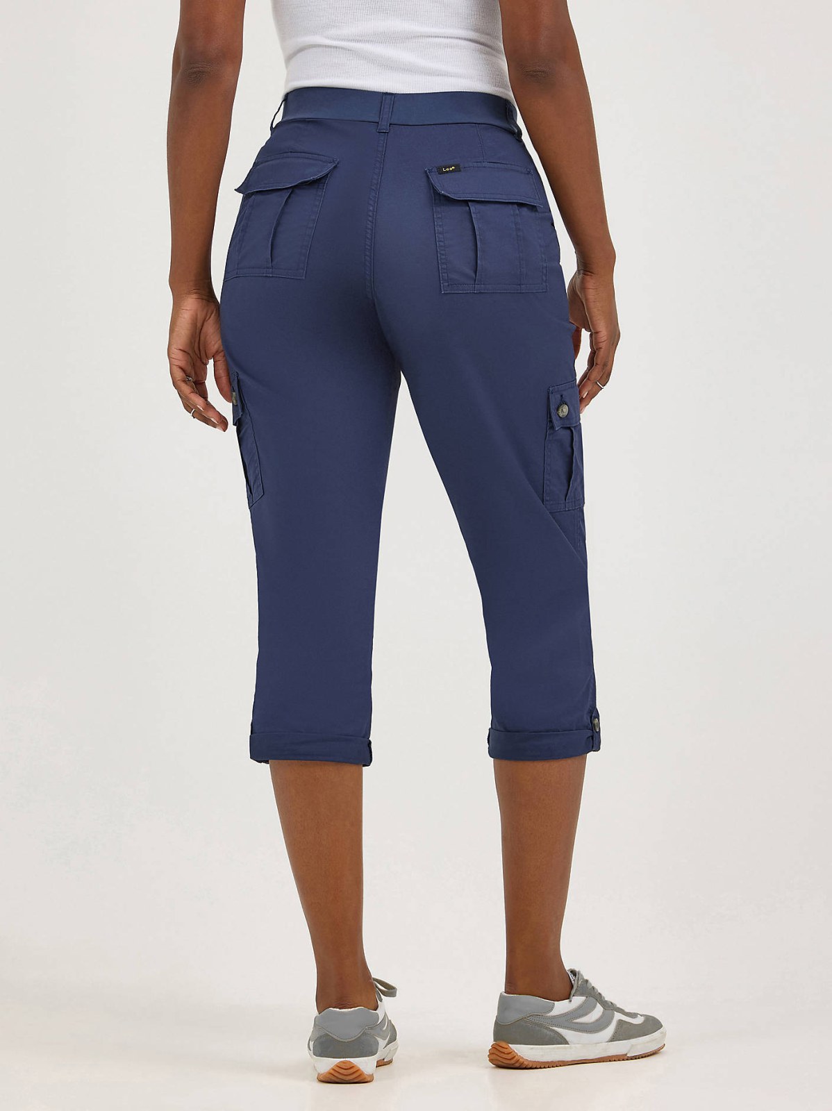Women's Ultra Lux Comfort with Flex-to-Go Relaxed Fit Cargo Capri - view 3