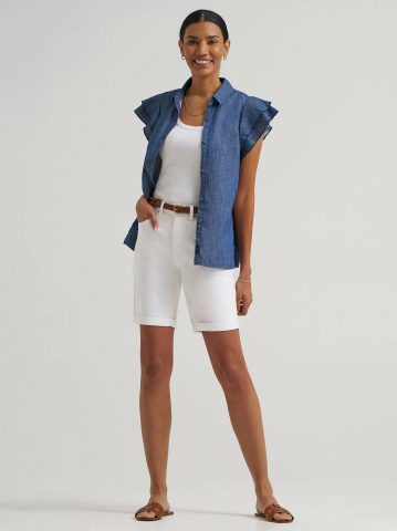 Women's Legendary Relaxed Denim Bermuda