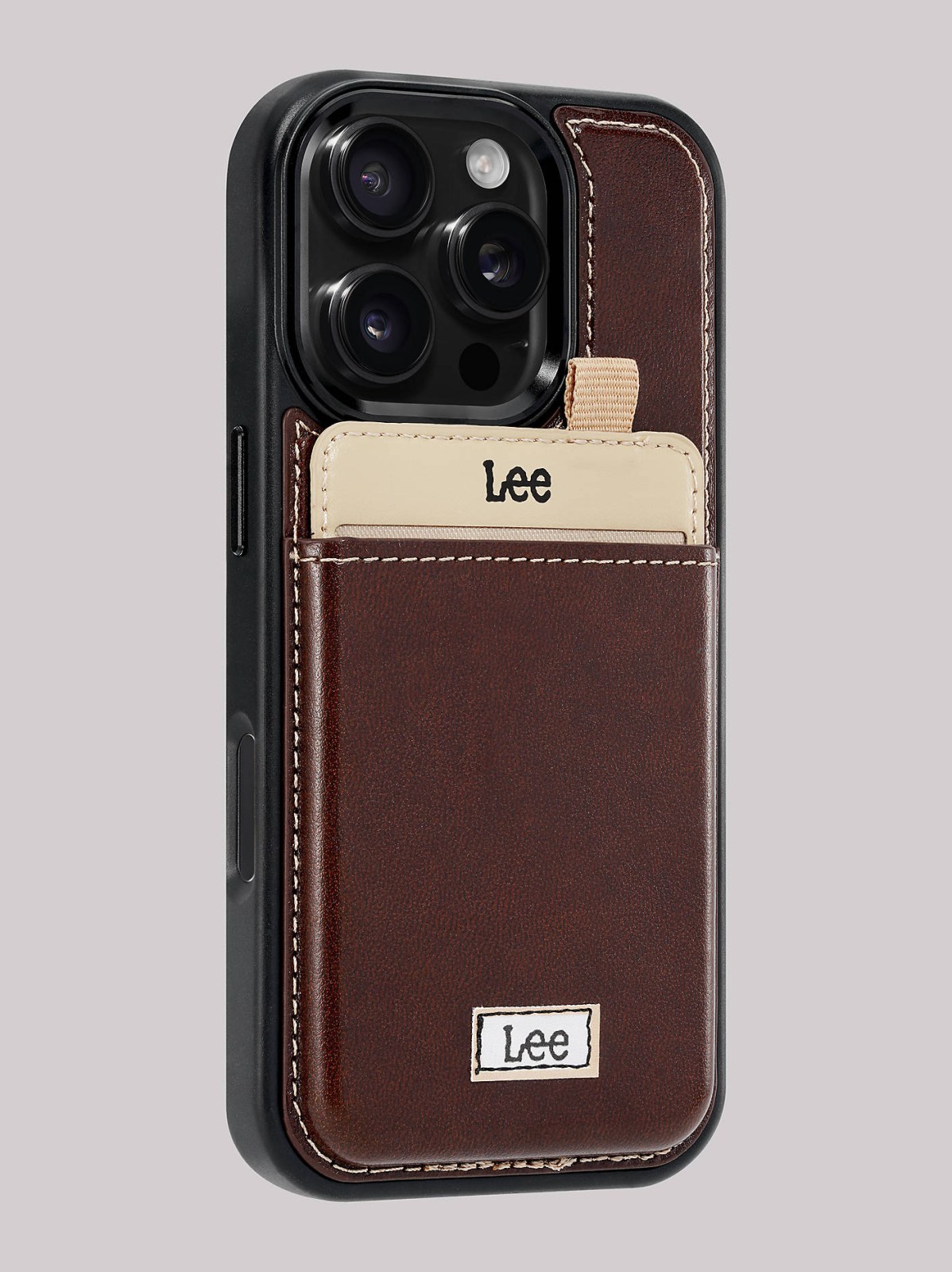 Solid Canvas with Back Patch iPhone Case