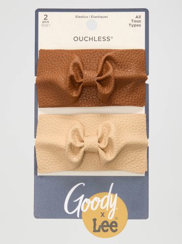 Women's Goody x Lee Faux Leather Ponytail Cuffs, 2ct