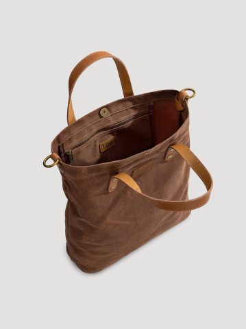 Women's Waxed Canvas Tote