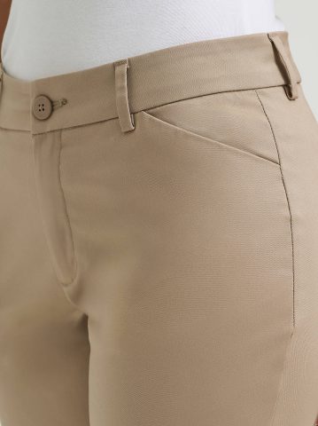 Women's Wrinkle Free Relaxed Fit Straight Leg Pant