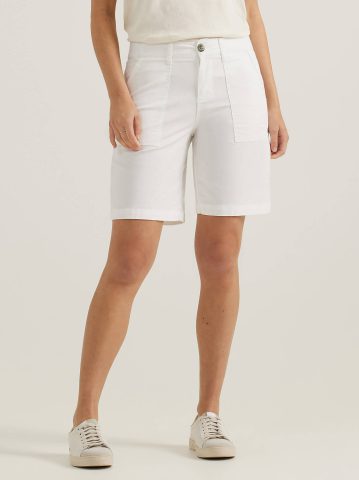 Women's Ultra Lux Comfort with Flex-To-Go Relaxed Fit Utility Bermuda