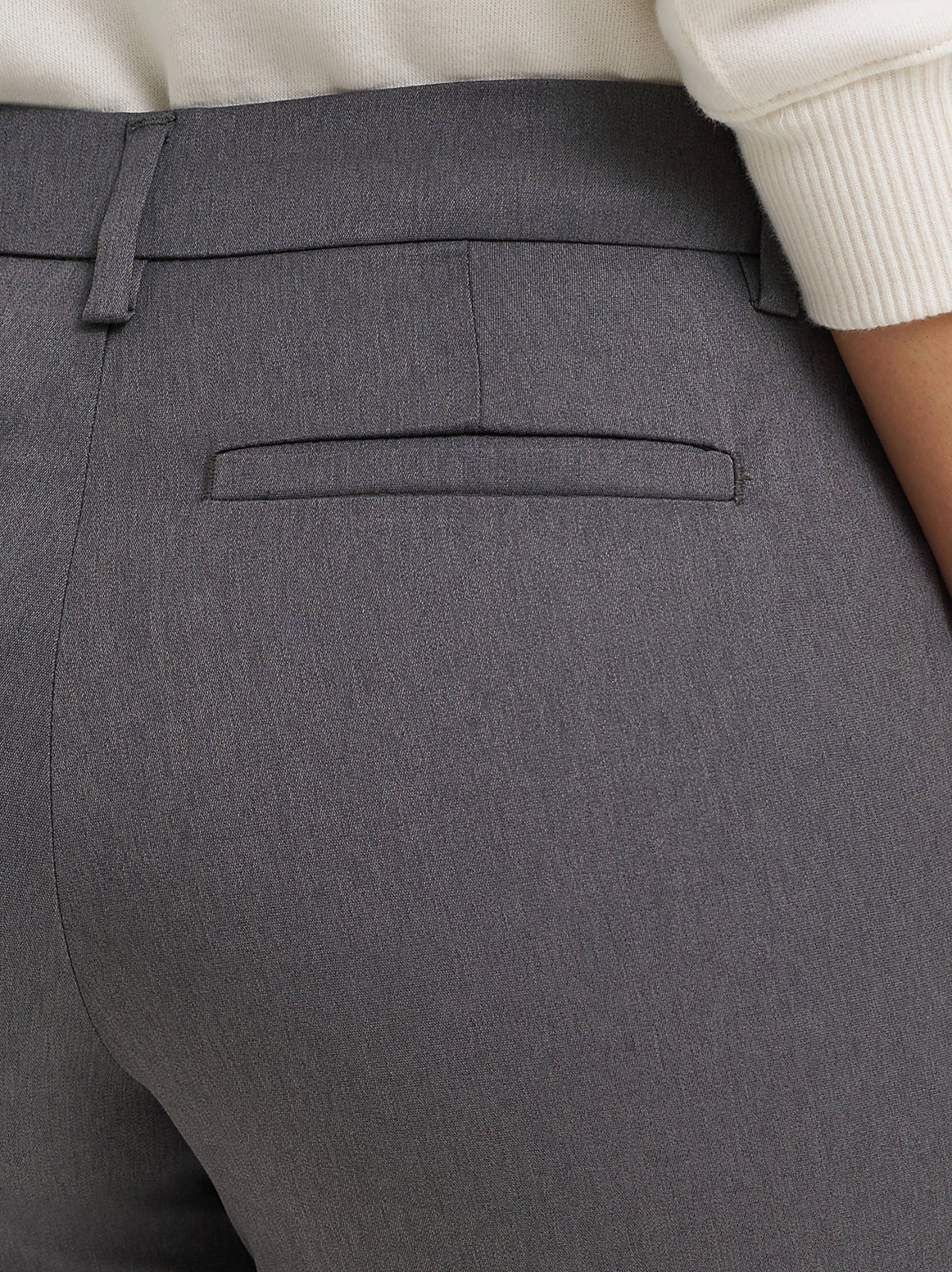 Women's Wrinkle Free Relaxed Fit Straight Leg Pant - view 5