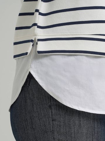 Women's Twofer Sweater Top