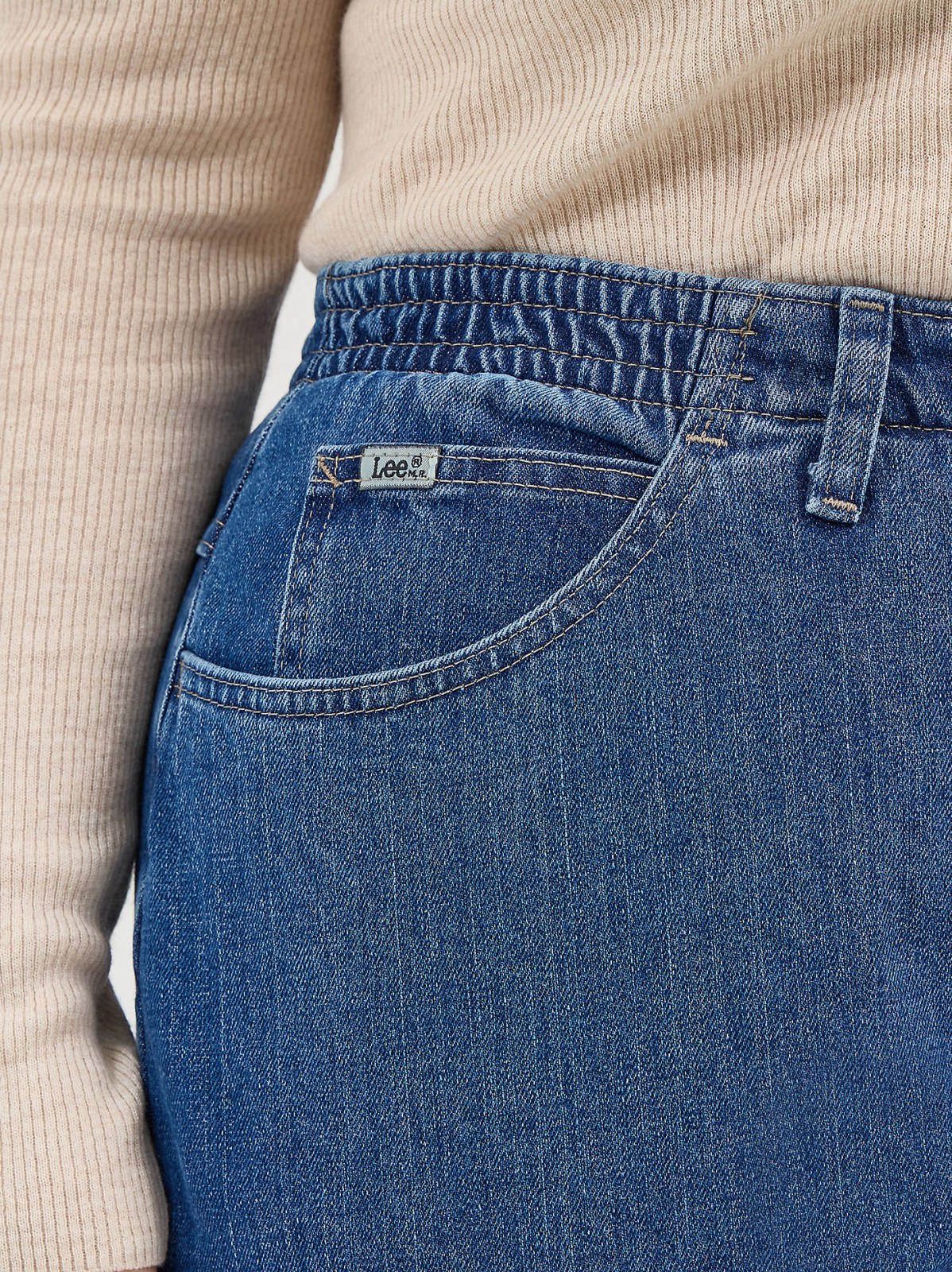 Women’s Side Elastic Jean (Plus) - view 6