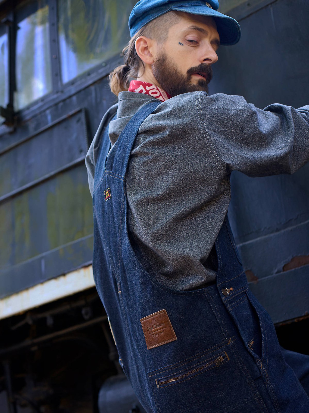 Men's Lee® x Nigel Cabourn Railway Man Overall - view 16