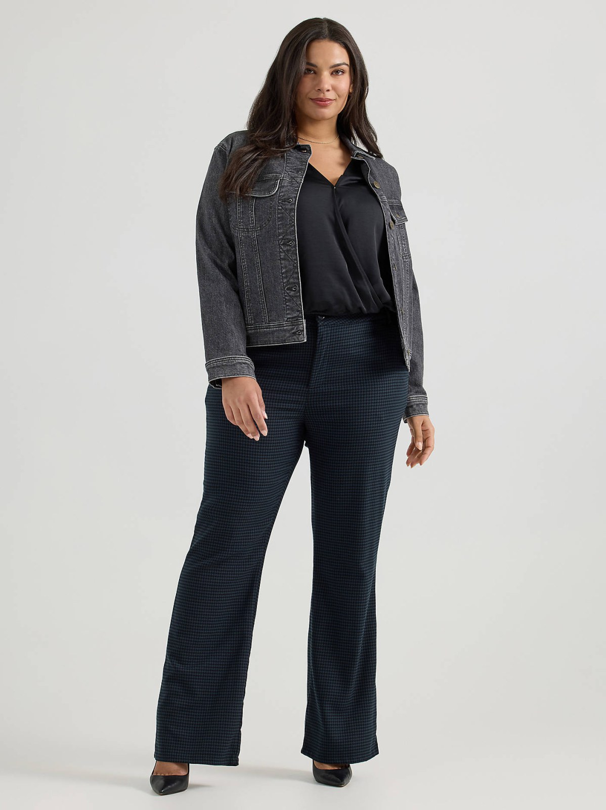 Women's Wrinkle Free Trouser Pant (Plus)